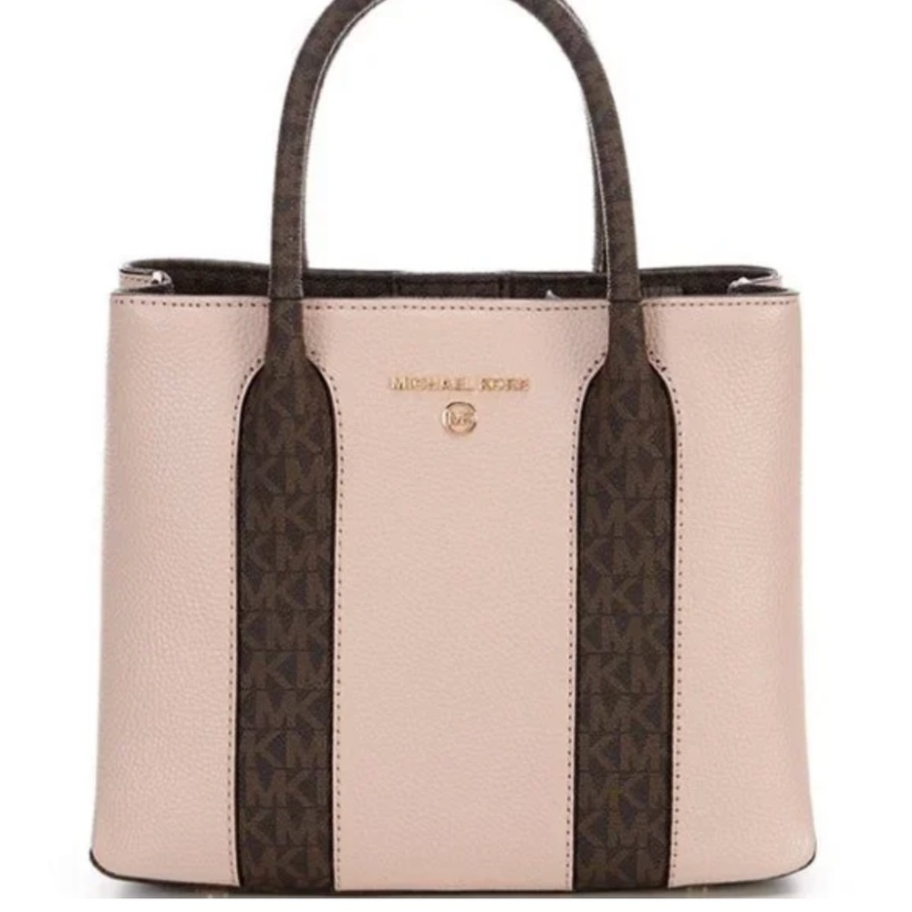 Michael Kors NWT Austin Messenger Purse Soft pink